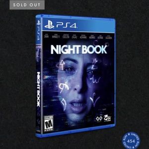 Night Book PS4 Limited Run Games #454 LRG PlayStation With Card Protective Case